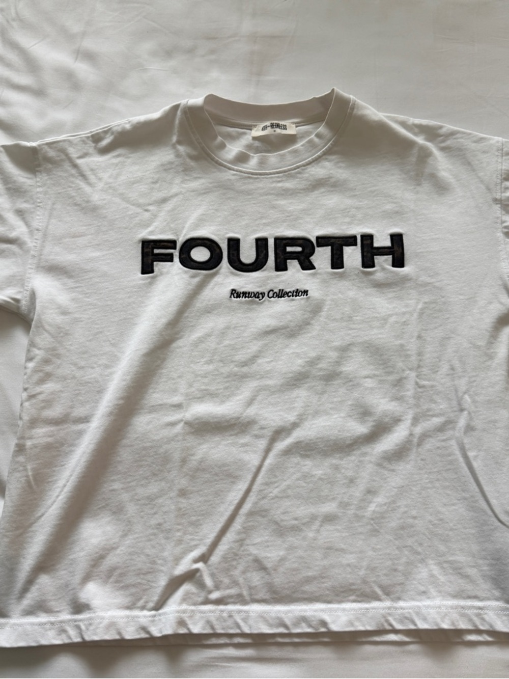 Runway Collection White Graphic T-Shirt